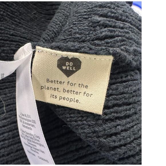 Madewell Small Black V Neck 4 Button Front Shorts Sleeve Cardigan Sweater - Picture 4 of 9